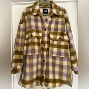 Zara Plaid Jacket